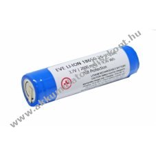 Eve Akkumultor cella ARB-L2 VC5A 18650 2600mAh ramkri vdelemmel (PCB) zseblmpa, elemlmpa, fejlmpa