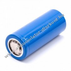 26650 Akkumultorcella, Li-Ion, 3.6V 5000mAh