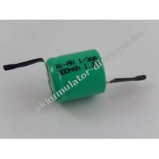 Akkucella 1/3AA Z forrfles NI-MH 1.2V 300mAh