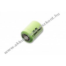 Akku cella 1/3AAA NI-MH 1.2V 150mAh