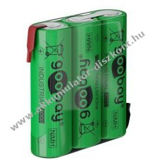 Goobay Akkumultor pack (AA) NiMH tpus AA-3 RTU - forrfles 3,6V 2100mAh