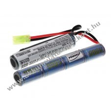 Helyettest Airsoft Akkumultor 8,4V 1500mAh