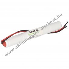 Vszvilgts Akkumultor 4.8V, 600mAh lady,N Akkumultorpack, Ni-MH, 20cm kbellel
