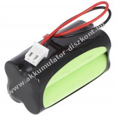 Vszvilgts Akkumultor, 4.8V, 800mAh, NiMH, AAA Akkumultorpakk, JST csatlakozval