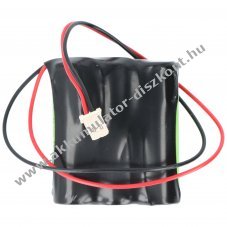 Vszvilgts Akkumultor, Ni-MH, 3.6V, 1500mAh, AA Akkumultorpakk, 11 cm vezetkkel