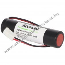 Vszvilgts Akkumultor, Ni-MH, 2.4V, 1800 mAh, Sub-C, 20 cm vezetkkel, CGM2 csatlakozval