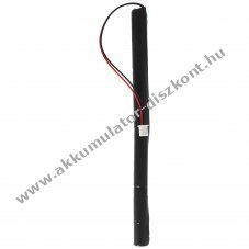 Vszvilgts Akkumultor, Ni-MH, 4.8V, 600mAh, L1x4, Micro AAA, kbellel s csatlakozval