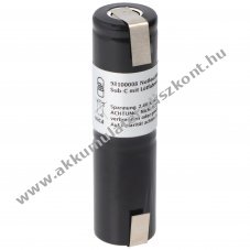 Vszvilgts Akkumultor, Ni-Cd, 2.4V, 1800mAh, L1x2, Sub-C, forfllel