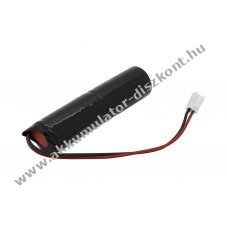 Vszvilgts Akkumultor, Ni-MH, 2.4V, 4000mAh, L1x2, Baby C, 15 cm vezetkkel s csatlakozval