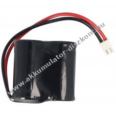 Vszvilgts Akkumultor, Ni-MH, 2.4V, 4000mAh, F1x2, Baby C, 15 cm vezetkkel s csatlakozval