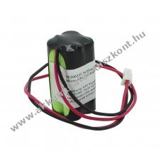 Vszvilgts Akkumultor, Ni-MH, 4.8V, 600mAh, F2x2, Micro AAA, vezetkkel s csatlakozval
