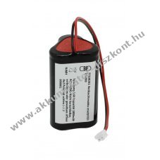 Vszvilgts Akkumultor, Ni-MH, 3.6V, 1800mAh, D1x3, Mignon AA, vezetkkel s csatlakozval