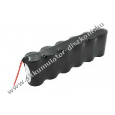 Vszvilgts Akkumultor, Ni-Cd, 7.2V, 1800mAh, F1x6 Akkumultorpakk, Sub-C, 20 cm vezetkkel