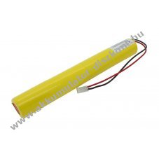 Vszvilgts Akkumultor, Ni-Cd, 4.8V, 4500mAh, L1x4 Mono D Akkumultorpakk, 20 cm vezetkkel, CGM2 csatlakozval
