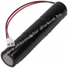 Vszvilgts Akkumultor, Ni-Cd, 3.6V, 4500mAh, L1x3 Mono D Akkumultorpakk, tamiya csatlakozval
