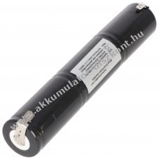 Vszvilgts Akkumultor, Ni-Cd, 3.6V, 4500mAh, L1x3 Mono D Akkumultorpakk, csszsaruval