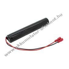 Vszvilgts Akkumultor, Ni-MH, 3.6V, 4000mAh, L1x3 Baby C, vezetkkel s csszsaruval