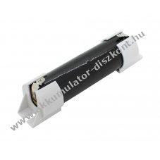 Vszvilgts Akkumultor, Ni-Cd, 2.4V, 4500mAh, L1x2 Mono D Akkumultorpakk, csszsaruval s kupakvggel
