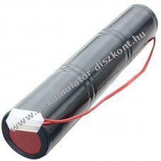 Vszvilgts Akkumultor, Ni-Cd, 3.6V, 4500mAh, L1x3 Mono D Akkumultorpakk, 20 cm vezetkkel, CGM2 csatlakozval