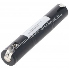 Vszvilgts Akkumultor, Ni-Cd, 3.6V, 1800mAh, L1x3 Sub-C Akkumultorpakk, Faston csatlakozval