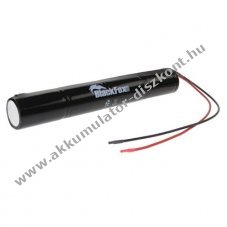 Vszvilgts Akkumultor, Ni-Cd, BF-1600SCHT, 4.8V, 1600mAh, L1x4 Sub-C Akkumultorpakk, 10 cm vezetkkel