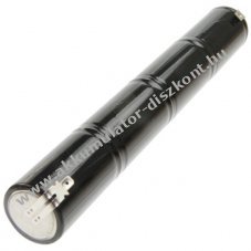 Vszvilgts Akkumultor, Ni-Cd, BF-4000DH, 4.8V, 4000mAh, L1x4 Mono D Akkumultorpakk, Faston csatlakozval