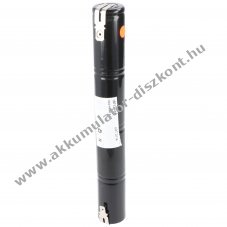 Vszvilgts Akkumultor, Ni-Cd, 4.8V, 1600mAh, L1x4 Sub-C Akkumultorpakk, Faston csatlakozval