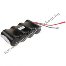 Vszvilgts Akkumultor, Ni-Cd, 4.8V, 2500mAh, F1x4 Baby C Akkumultorpakk, 10 cm vezetkkel