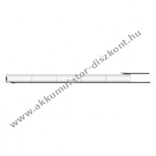 Vszvilgts Akkumultor, Ni-Cd, 6V, 1600mAh, L1x5 Sub-C Akkumultorpakk, 10 cm vezetkkel