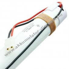 Vszvilgts Akkumultor, Ni-Cd, 6V, 4500mAh, L1x5 Akkumultorpakk, csatlakozval s vgsapkval