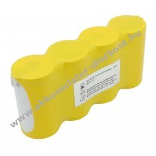 Vszvilgts Akkumultor, Ni-Cd, 4.8V, 4500mAh, F1x4 Mono D Akkumultorpakk, Faston csatlakozval