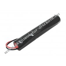 Vszvilgts Akkumultor, Ni-MH, 3.6V, 2500mAh, L1x3 Sub-C Akkumultorpakk, 20 cm vezetkkel