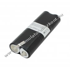 Vszvilgts Akkumultor, Ni-Cd, 7.2V, 1800mAh, L2x3 Sub-C Akkumultorpakk, forrasztflekkel