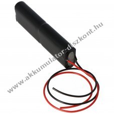 Vszvilgts Akkumultor, Ni-Cd, 4.8V, 900mAh, S2x2 Akkumultorpakk, 25 cm vezetkkel