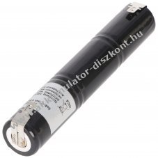 Vszvilgts Akkumultor, Ni-Cd, 3.6V, 1800mAh, L1x3 Sub-C Akkumultorpakk, 4.8 mm Faston csatlakozval