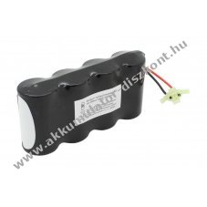 Vszvilgts Akkumultor, Ni-Cd, 4.8V, 4500mAh, F1x4 Akkumultorpakk, 20 cm vezetk, csatlakoz