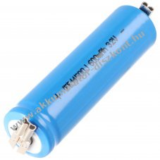 IFR 14500/AA Solar Akkumultor Lithium, 3.2V, 600mAh, LiFePo4, 2.8mm csatlakozval