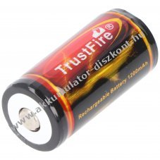 Trustfire 18350 Akkumultor 3.7V 1200mAh