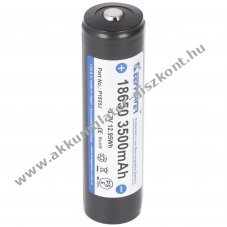 Keeppower 18650 Akkumultorcella 3.7V 3500mAh Li-Ion vdelmi elektronikval 10A