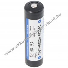 Keeppower 18650 Akkumultorcella 3.7V 4000mAh Li-Ion vdelmi elektronikval 8A