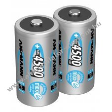 Ansmann Baby, C, LR14 4500mAh NiMH Akkumultor 2db/csomag