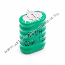 Gombakku tpus 6/V150H (6cells) 3pines NI-MH 7.2V 150mAh