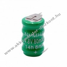 Gombakku tpus V80H (4cells) 3pines NI-MH 4,8V 80mAh