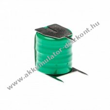 Gombakku típus 4/V15H (4 cella) 3Pines, Ni-MH, 4.8V, 20mAh
