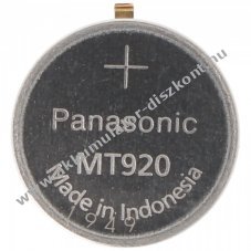 Panasonic MT920 kondenztor, kapacitor, 1.5V, forrfles