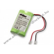 Univerzlis NI-MH Akkumultorpack 2.4V 2000mAh (2db AA Akkumultorbl)