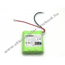 Univerzlis Akkumultorpack NI-MH 3.6V 2000mAh (3db AA Akkumultorbl)