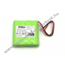 Univerzlis Akkumultorpack NI-MH 4,8V 700mAh (4db AAA Akkumultorbl)