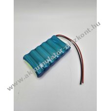 Univerzlis Akkumultorpack(6db AAA cella)  6V, 800mAh, Ni-MH - Kirusts!