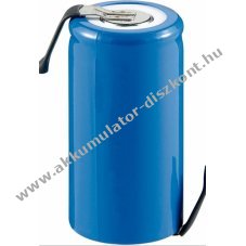 OEM Sub-C Akkumultorcella z forrfles, 2000mAh